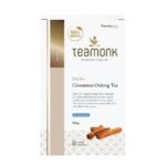 Teamonk Seicho High Mountain Cinnamon Oolong Tea Leaves (Makes 50 Cup) - 100gm Bag. Slimming Tea for Weight Loss. Boosts Metabolism. Works as Sugar Free Detox Tea. - Fast Shipping to USA & Canada