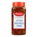 ROOPAK'S PIK-N-PAY Red Chilli Pickle Handmade with Love | Traditional Recipe | Sun Dried Red Chilli |Red Chilli Ka Achar- No Artificial Colour & Flavour (400 g) - Fast UK Delivery