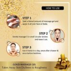 Panchvati Herbals Gold Face Massage Gel For Face Heals & Soothes Dry Skin Reduces Redness & Inflammation Has Cooling Effect On Skin 500 Ml - Image 6