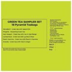Karma Kettle Antioxidant Rich and Immunity Boosting Green Tea Sampler Box, 3 Tea Bags Each 6 Different Flavour, 18 Pyramid Tea Bags, 40 g - Fast UK Delivery - Image 4