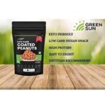 GREEN SUN Low Carb Coated Peanuts | Pack of 1 | Healthy | Masala | Party Snacks | Crispy | Keto Friendly | Tasty Savoury Snack | Low Calorie - Fast Shipping to USA & Canada - Image 7