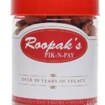 Roopak's PIK-N-PAY 100% Salted and Roasted Premium Almond rich in Protein Boost immunity High in Fiber & Boost Immunity, Badam Giri, Healthy Snack,Nutritious & Delicious | 250 Gram - Fast UK Delivery