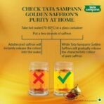 Tata Sampann Golden Saffron, 1g, Natural Aroma & Colour, Pure Kesar, ISO 3632 Tested - Fast UK Delivery - Image 6