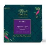 TGL Co. The Good Life Company Geisha Green Tea Bags/Loose Tea Leaf (16 Tea Bags) Pack of 4,128 gram - Fast UK Delivery - Image 3