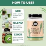 Urban Platter Organic Wheatgrass Powder, 200g [Immunity boosting | Superfood | Supports healthy metabolism | Detoxifying] - Fast UK Delivery - Image 7
