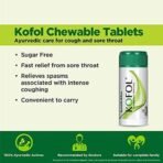 Charak Kofol Cough Care Kit - Kofol Syrup Ayurvedic - 100ml, Kofol Gargle - 100ml, Kofol Chewable Tablets (60 tablets, 1 units), Kofol Rub 20.5 gm 1 unit - Fast UK Delivery - Image 5