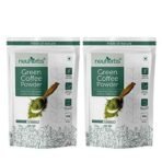 Neuherbs Unroasted Arabica Green Coffee Beans Powder | With Chlorogenic Acid | For Weight Loss Management (200 g Powder Pack of 2) - Fast UK Delivery - Image 2