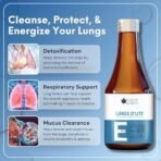 Bliss of Earth Lungs Detox For Smokers, Natural Sugar Free Lungs Supplement For Tar & Pollution Detox, Healthy Lungs Cleanse & Detox Syrup, 200ml - Fast UK Delivery - Image 6