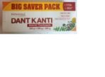 Patanjali Ayurved Dant Kanti Natural Big Saver Pack 200g+200g+200g, Tightens Gums, Fight germs - Save 55/- - Fast UK Delivery