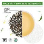 Teabox Organic Darjeeling Green Tea 25 Teabags |100% Whole Leaf Tea Sourced from Darjeeling | Rich in Antioxidants | Healthy and Refreshing | Silken Pyramid Teabags - Fast UK Delivery - Image 4