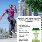 Heera Ayurvedic Research Foundation Spirulina Superfood 90 PCS Veg Capsule (500 mg) (Arthospira Platensis 5:01) - Fast Shipping to USA - Image 3