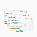 Charak Vedistry Zzowin Tablets | Melatonin 5Mg, Magnesium, Tagar Sleep Supplement | Sleep Faster, Better And Wake-Up Fresh | Clinically Tested | Safe & Non-Habit Forming - 30 Tablet/Strip (Pack Of 3) - Fast UK Delivery