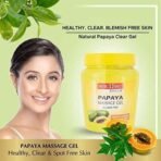 Panchvati Herbals Papaya Face Massage Gel Brightens the skin Removes dead skin cells 500 ml - Image 5