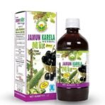 BASIC AYURVEDA Jamun Karela Herbal Mix Juice 1L Helps Control Blood Sugar Level and Lower Bad Cholesterol - Fast UK Delivery - Image 2