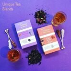 Tassyam Green Tea, Lavender Hibiscus, 50 Grams | Luxury Box - Loose LeaF - Fast UK Delivery - Image 6