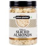 Urban Platter Sliced Blanched California Almonds, 200g (Badam Flakes, Perfect for Garnish, Baking and Salads) - Fast UK Delivery - Image 2