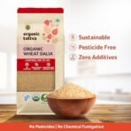 Organic Tattva, Organic Wheat Dalia/Daliya, 500g - Fast UK Delivery - Image 7