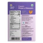 ORGANIC TATTVA Organic Kashmiri Mamra Raw Almonds/Badams 250Gram (Pack Of 3) - Fast UK Delivery - Image 3