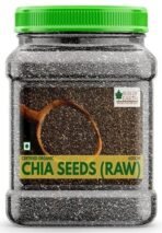 Bliss of Earth Raw Chia Seeds For Weight Loss, Raw Super Food With Omega & Fiber 600gm - Fast UK Delivery - Image 2