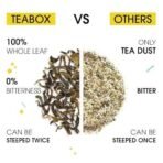 Teabox Premium Green Tea With Chamomile Flowers | 100% Whole Leaf Green Tea From The Himalayas | 25 Tea Bags (Low Caffeine) - Fast UK Delivery - Image 5