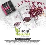 Holy Natural Rose Petals Powder (100gm), Gulab Patti Powder for Face Pack, Skin Glow, Fairness, Body Wash, Dark Sport, Tanning. - Image 4