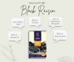 OOSH Seedless Black Raisin, 2 x 250 g | Kali Kishmish | Munakka Dry Fruits | Delicious & Healthy Snack | High in Antioxidants, Naturally Sweet & tasty - Fast UK Delivery - Image 4