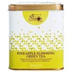 The Indian Chai - Pineapple Slimming Green Tea 100g with Cinnamon Bark for Metabolism, Blood Sugar and Weight Loss - Fast UK Delivery - Image 2