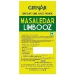 Girnar Masaledar Limbooz, Lemongrass, Cumin, Ginger, Instant (10 Sachets) - Fast UK Delivery - Image 4