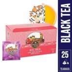 Karma Kettle Big Ben Earl Grey Assam Tea with Bergamot Oil & Rose Petals (25 Nos Pyramid Teabag Box), 50 g - Fast UK Delivery - Image 4