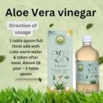 Basic Ayurveda Aloe vera vinegar 500 ml - Fast UK Delivery - Image 5