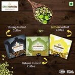 Greenbrrew Instant Green Coffee for Weight Loss (Natural, Lemon & Strong) - 6 Sachets, 18g Each Combo Pack - Fast Shipping to USA & Canada - Image 3
