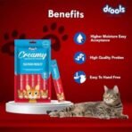 Drools Creamy Lickable Cat Treat Seafood Medely (Pack of 5 Pouches, 375g), All Life Stages - Fast UK Delivery - Image 6