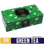 Karma Kettle | Green Tea |Unbleached and Staple-Free with Natural Flavorings | 100 Tea Bags - Fast UK Delivery - Image 3