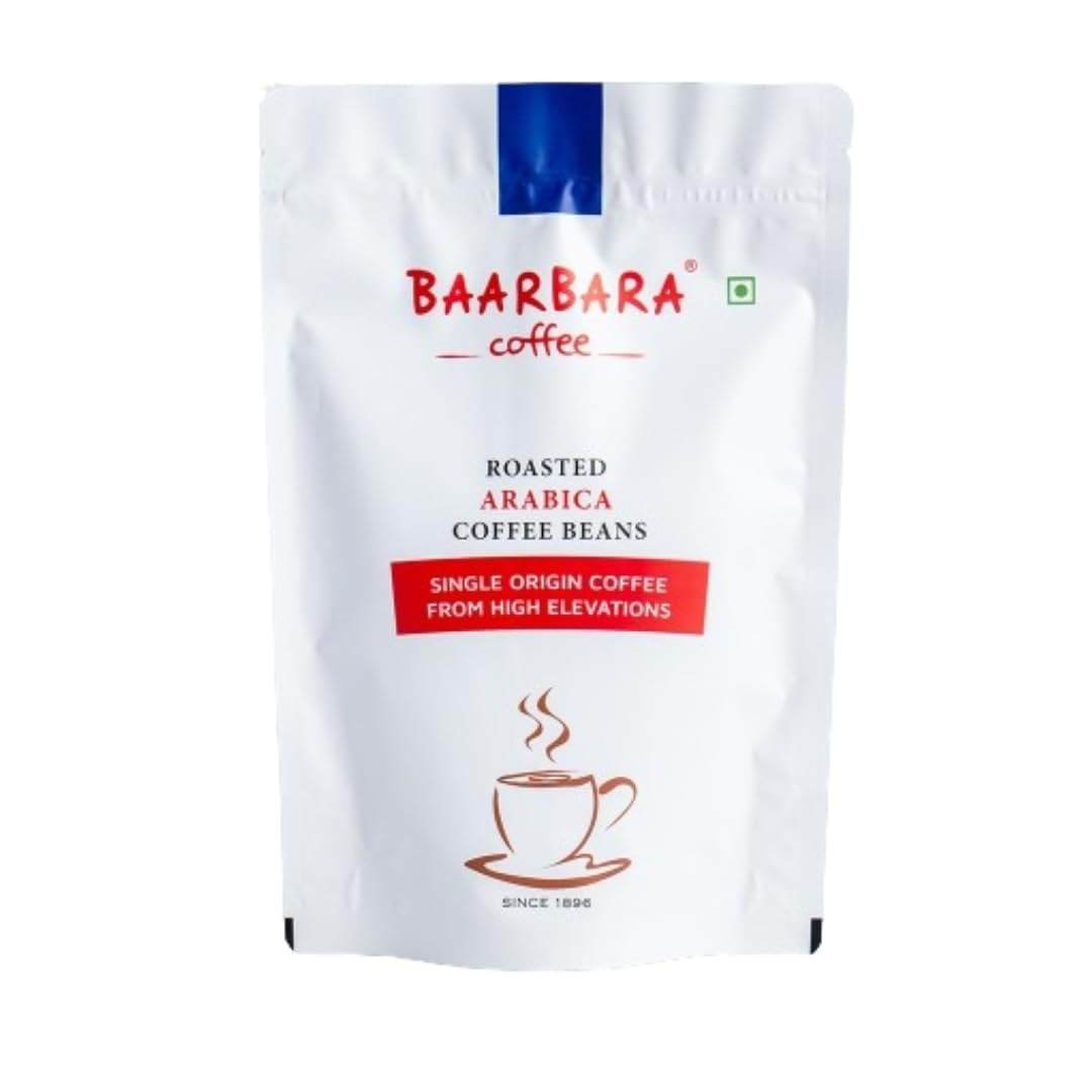 uk51wt5vlXsHL-1.jpg Baarbara Coffee | 100% Roasted Arabica Coffee Beans | From Chikmagalur Farms Since 1896 (250 GMS) - Fast Shipping to USA & Canada - Image 1