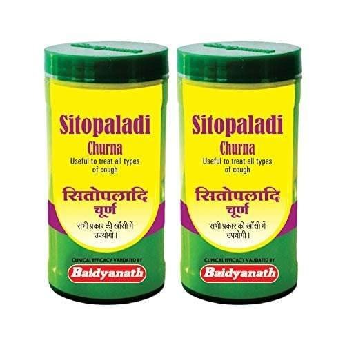 uk51wtcIOAZ7L-1.jpg Baidyanath Sitopaladi Churna I For Dry & Wet Cough I For Fatigue I 60 Gms (Pack of 2) - Fast UK Delivery - Image 1