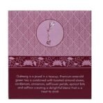 Karma Kettle Gulmarg Kashmiri Kahwa Green Loose Aromatherapy Natural Detox Tea Leaf with Almonds, Saffron, Apricots, Spices 25 Pyramid Teabags - Fast UK Delivery - Image 6