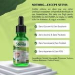 Bliss of Earth Stevia Liquid Drops Sugar free Zero Calorie Diabetic and Keto Friendly Sugar Substitute Glycerin Free 99.8% REB Glass Bottle Pack 30ml - Fast UK Delivery - Image 5