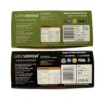 Greenbrrew Instant Green Coffee (Natural Flavor, 40gm + Strong Flavor, 60gm) - 20 Sachets Each - Fast Shipping to USA & Canada - Image 3