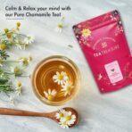 Tea Treasure Pure Chamomile Herbal Tea 100 Gram Bags | Chamomile Flower Tea | Aids Digestion | Boosts Immunity | Reduces Anxiety | Improves Heart Health | Rich in Antioxidants - Fast UK Delivery - Image 6