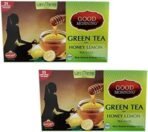 WAGH BAKRI Good Morning Green Honey Lemon 25TB (Pack of 2) - Fast UK Delivery