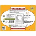 Dhampurgreen Gur Besan Laddu Ladoo, 500 grams | Indian Sweets | Gur Mithaai | Jaggery Sweets | Laddo Mithai Sweets Gift Box | Besan Sweet - Fast UK Delivery - Image 3
