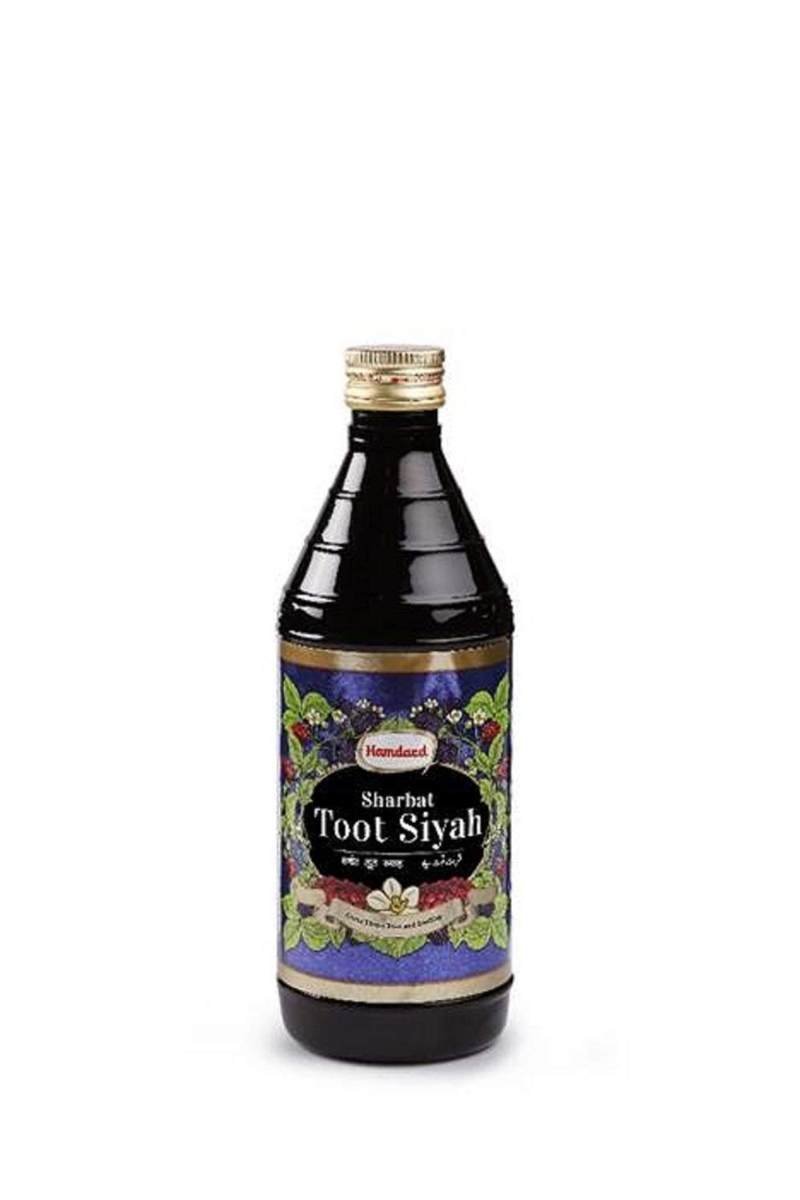 uk51y3cPSQniL-1.jpg Hamdard Sharbat Toot Siah -500ml Each- Pack Of 2-Only Purchase from Hamdard Laboratories India - Fast UK Delivery - Image 1