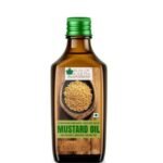 Bliss of earth 500ML Organic Yellow Seed Mustard Oil Oil for Cooking, Cold Pressed & Hexane Free (pet bottle) - Fast UK Delivery