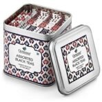 Octavius Assorted Black Tea - 25 Tea Bags | 3 Assorted Black Tea | Indian Masala, Assam, Darjeeling | Premium Tea Gift Box | Tea Gift Tin Pack | Gift Box | Tea Gift Box | Tea Gift - Fast UK Delivery - Image 2