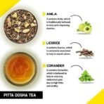 TEACURRY Pitta Dosha Tea (1 Month Pack, 30 Tea Bags) - Helps to balance Pitta Dosha & improve Digestion | Made with Natural Herbs - Rose Petals, Shatavari, Peppermint, Banarasi Amla - Fast Shipping to USA & Canada - Image 3