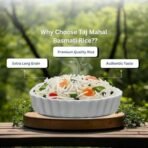 Taj Mahal Maxi-Long Basmati Rice 1kg | 1121 Steam Basmati Rice | Longest Grain Rice Expands 24mm | Aromatic & Delicious | Non-Sticky Rice | Naturally Aged - Fast Shipping to USA & Canada - Image 5