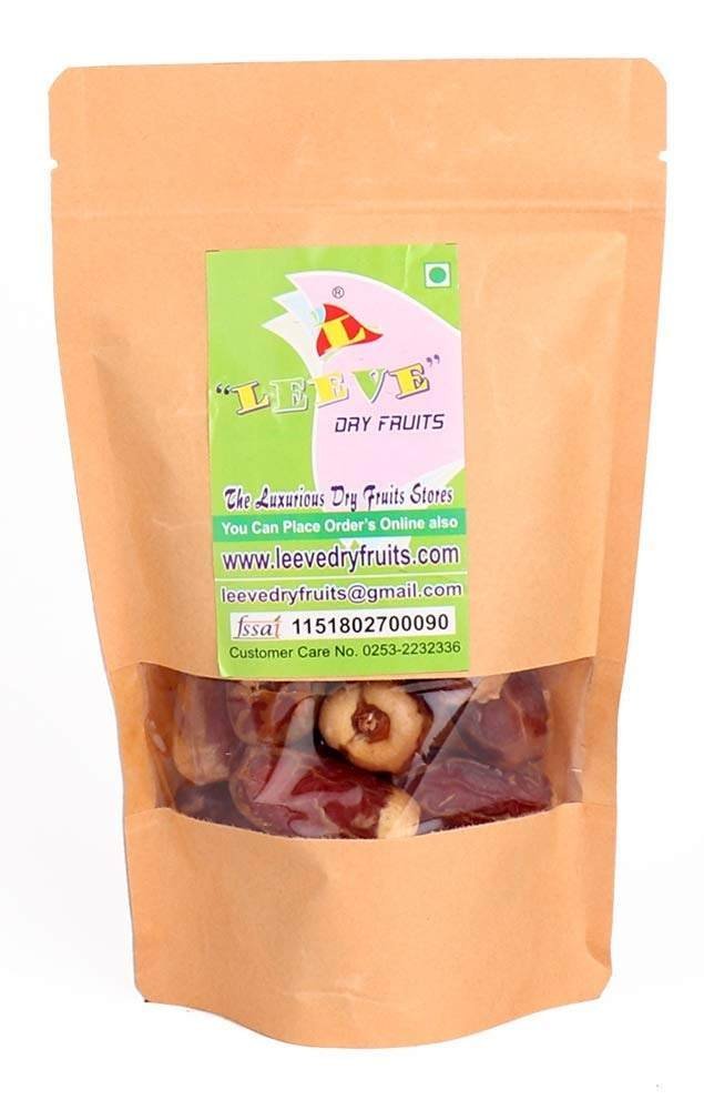 uk51yq4OfXm5L-1.jpg LEEVE DRY FRUITS Fresh Delicious Sagai Dates, 400 g - Fast UK Delivery - Image 1