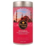 Karma Kettle-Istanbul - 75 GMS | Travel Teas I Hibiscus Apple Green Tea |With Berries & Rose | Loose Leaf Tea | Whole Leaf Tea to Promote Healthy Glowing Skin | Immunity Booster Tea | 100% vegan - Fast UK Delivery