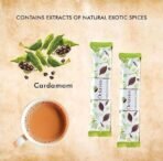 Octavius | Cardamom Chai Premix Tea - 10 Pouches (Pack Of 2) | Elaichi Chai | Gift Tin Pack | Premix Tea Powder | Instant Tea | Tea Premix | 1 Minute Tea - (15Gm X 20 Sachets, Chai Tea) - Fast UK Delivery - Image 3