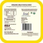 The Indian Chai Organic Milk Thistle Seed 100g | Supports & Protects Liver | Helps Lower Cholesterol levels | Promotes Brain & Kidney Health | Lowers Blood Sugar levels | Promotes Bone Health. - Fast UK Delivery - Image 5